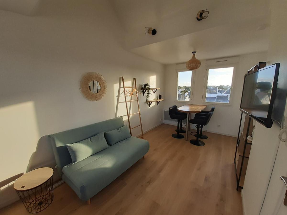 Studio Calme 20M² A 500 Metres De La Plage/ Centre Сен-Пиер-Киберон Екстериор снимка