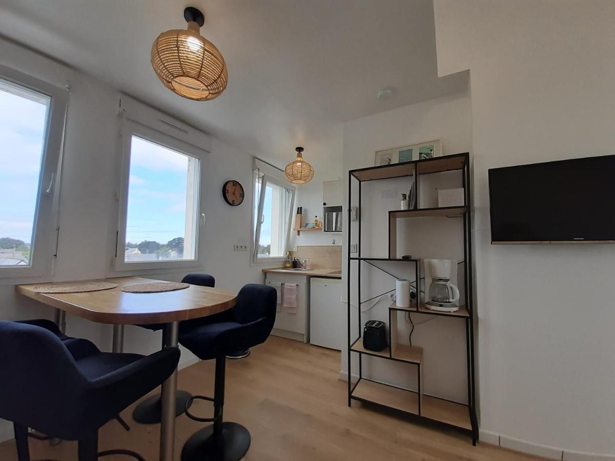 Studio Calme 20M² A 500 Metres De La Plage/ Centre Сен-Пиер-Киберон Екстериор снимка
