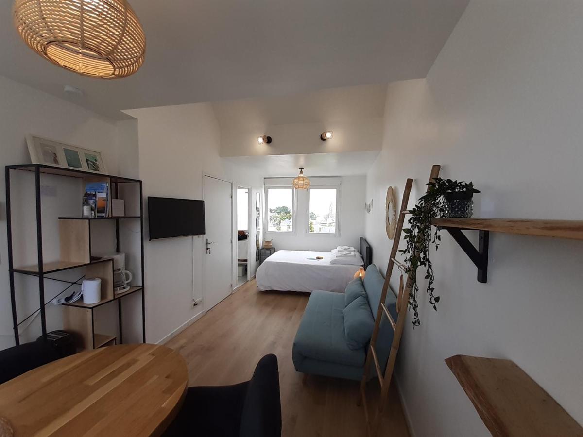 Studio Calme 20M² A 500 Metres De La Plage/ Centre Сен-Пиер-Киберон Екстериор снимка