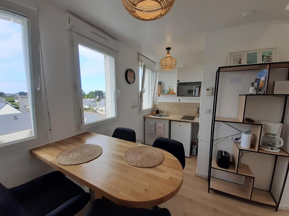 Studio Calme 20M² A 500 Metres De La Plage/ Centre Сен-Пиер-Киберон Екстериор снимка