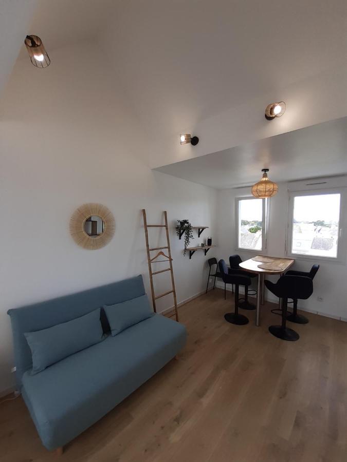 Studio Calme 20M² A 500 Metres De La Plage/ Centre Сен-Пиер-Киберон Екстериор снимка