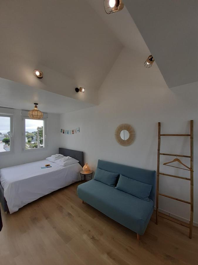 Studio Calme 20M² A 500 Metres De La Plage/ Centre Сен-Пиер-Киберон Екстериор снимка