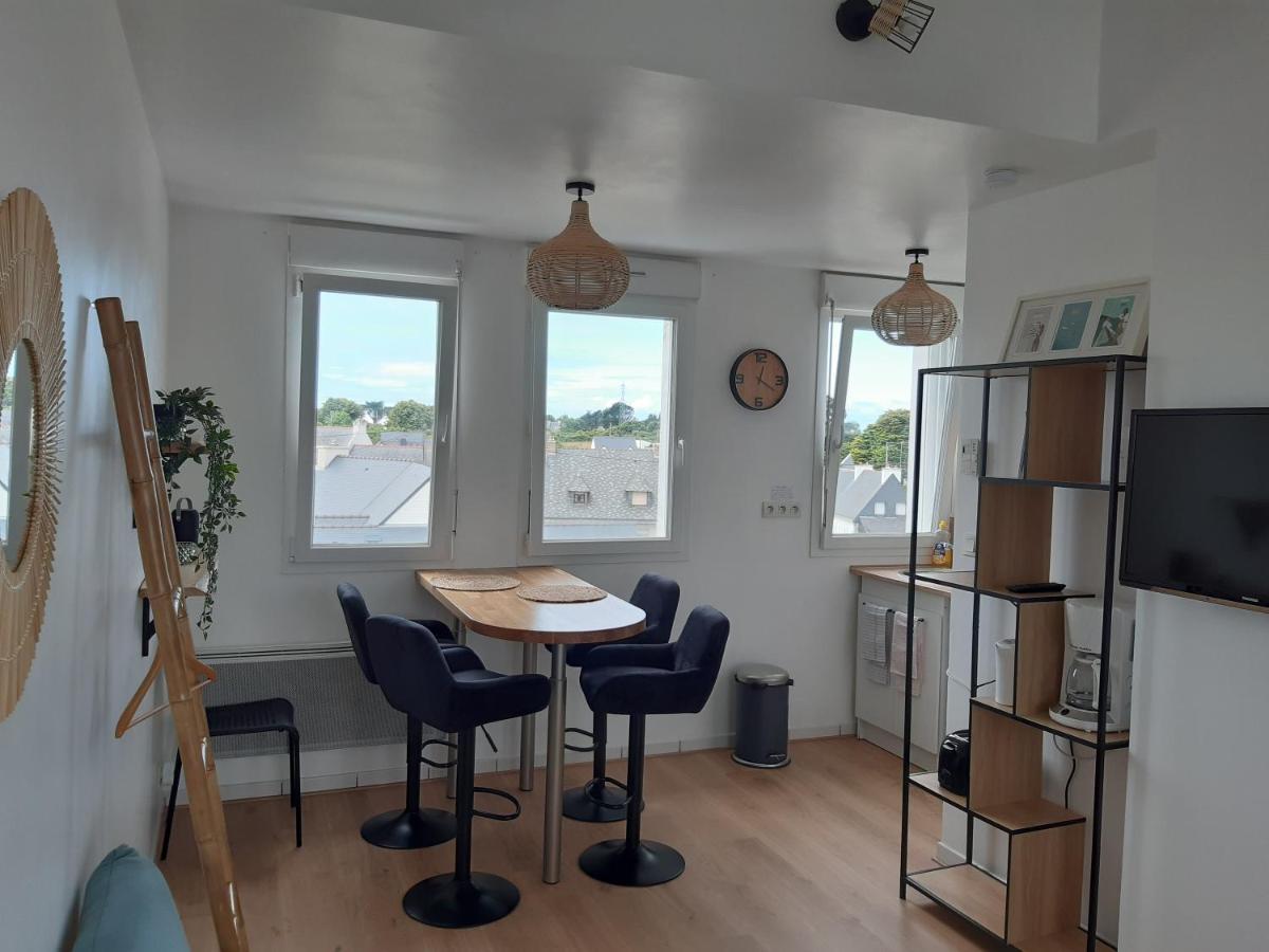 Studio Calme 20M² A 500 Metres De La Plage/ Centre Сен-Пиер-Киберон Екстериор снимка
